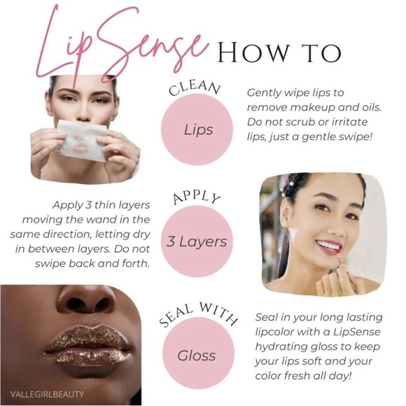 LipSense Lip Stain – First Love | Long Lasting Smudge-Proof Color - Picture 4 of 6